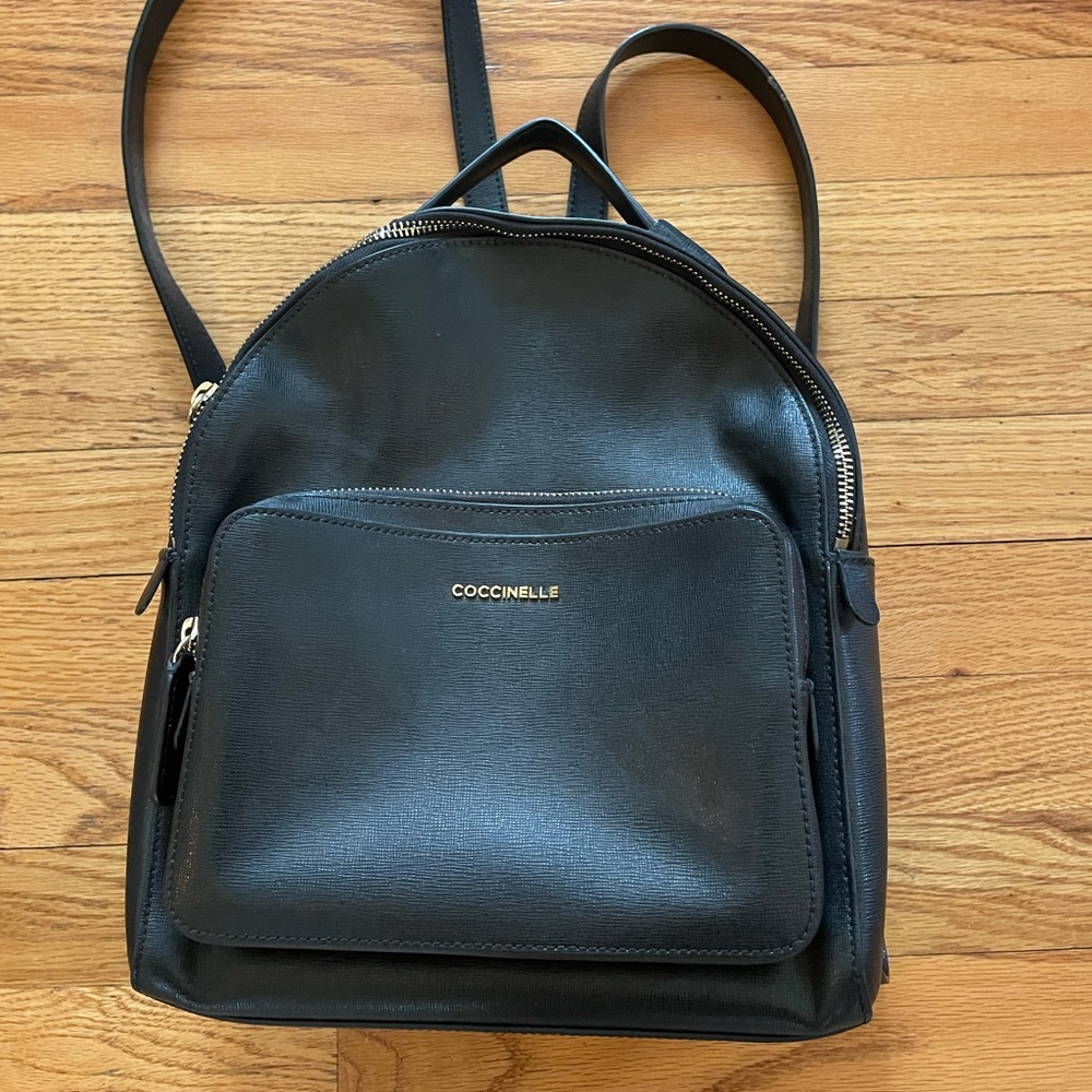 Coccinelle Clementine Medium Backpack Italian Leather